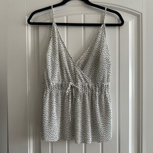 Abercrombie & Fitch Polka Dot Top Size Large